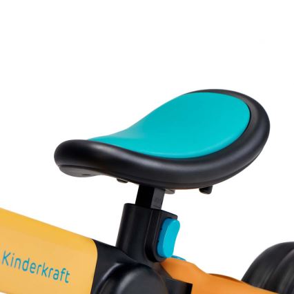 KINDERKRAFT - Jooksuratas 3-ühes 4TRIKE kollane/türkiis