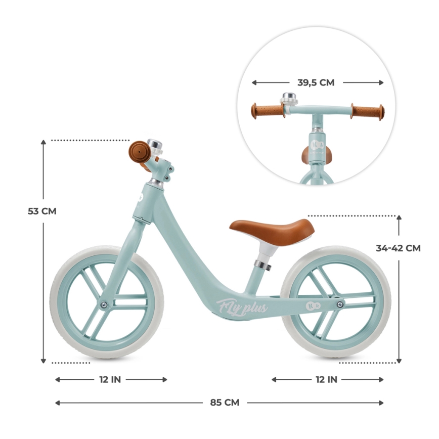 KINDERKRAFT - Jooksuratas FLY PLUS Baby sinine