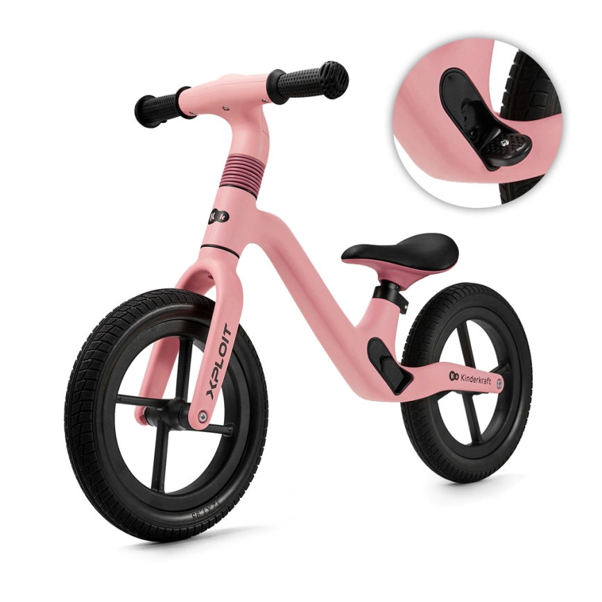KINDERKRAFT - Jooksuratas XPLOIT Bubblegum roosa