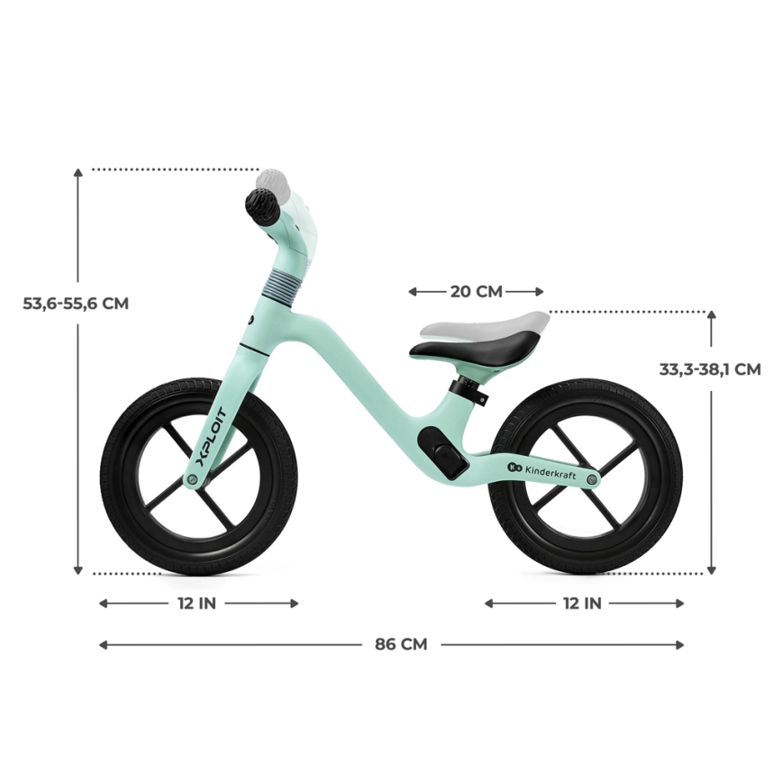 KINDERKRAFT - Jooksuratas XPLOIT Turquoise