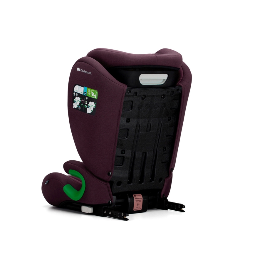 KINDERKRAFT - Turvatool JUNIOR FIX 2 (100-150 cm) Kirsi pärl