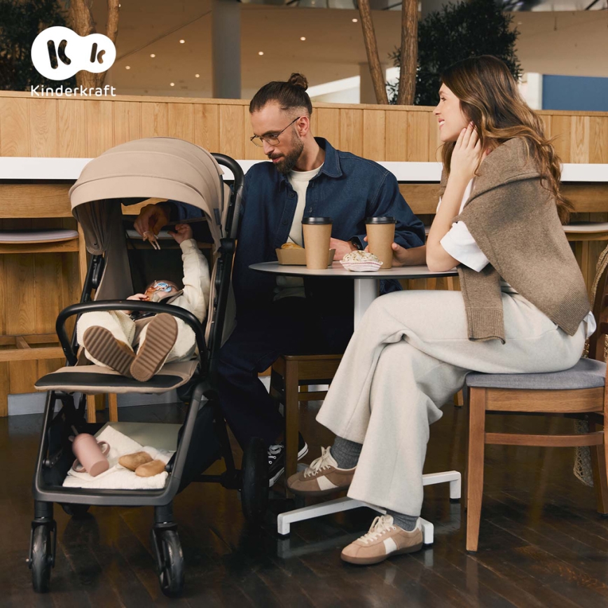 KINDERKRAFT - Käru LOOM beež