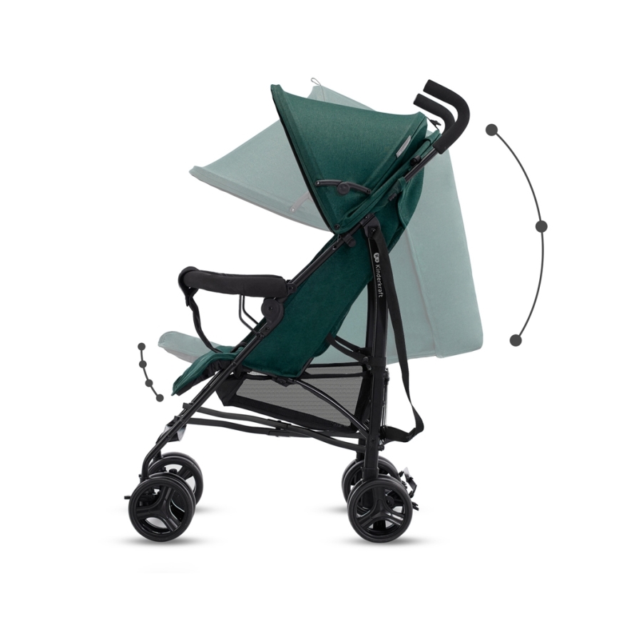 KINDERKRAFT - Käru TIK Green mets