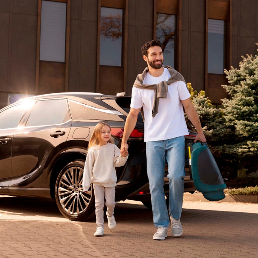 KINDERKRAFT - Kokkupandav autosõidutool UNITY 2 i-Size 100-150 cm türkiissinine