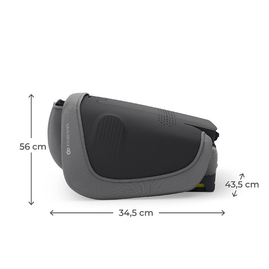 KINDERKRAFT - Kokkupandav laste turvatool UNITY 2 i-Size 100-150 cm hall