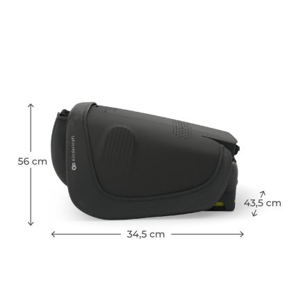 KINDERKRAFT - kokkupandav laste turvatool UNITY 2 i-Size 100-150 cm must