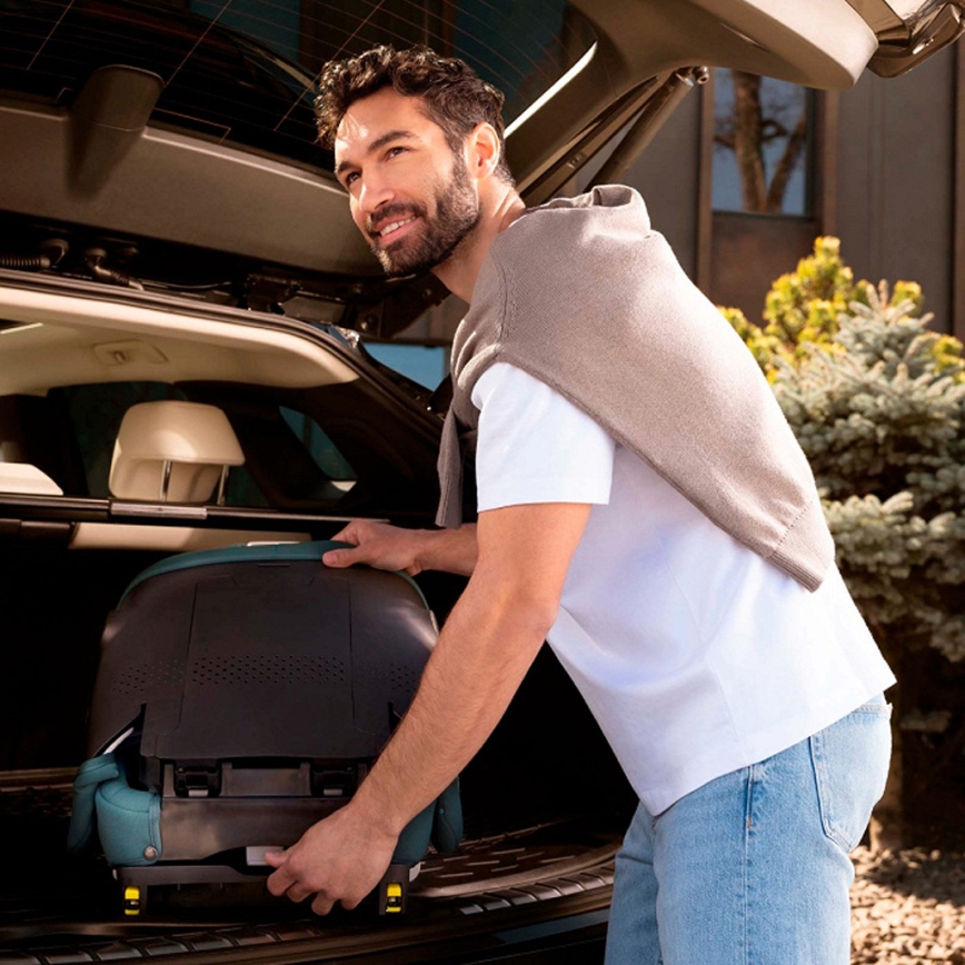 KINDERKRAFT - Kokkupandav laste turvatool UNITY 2 i-Size 100-150 cm tumesinine