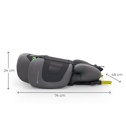 KINDERKRAFT - Kokkupandav laste turvatool XPAND 2 PRO 100-150 cm hall