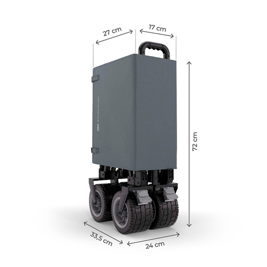 KINDERKRAFT - kokkupandav veokäru WAGON ROLLSTER, hall