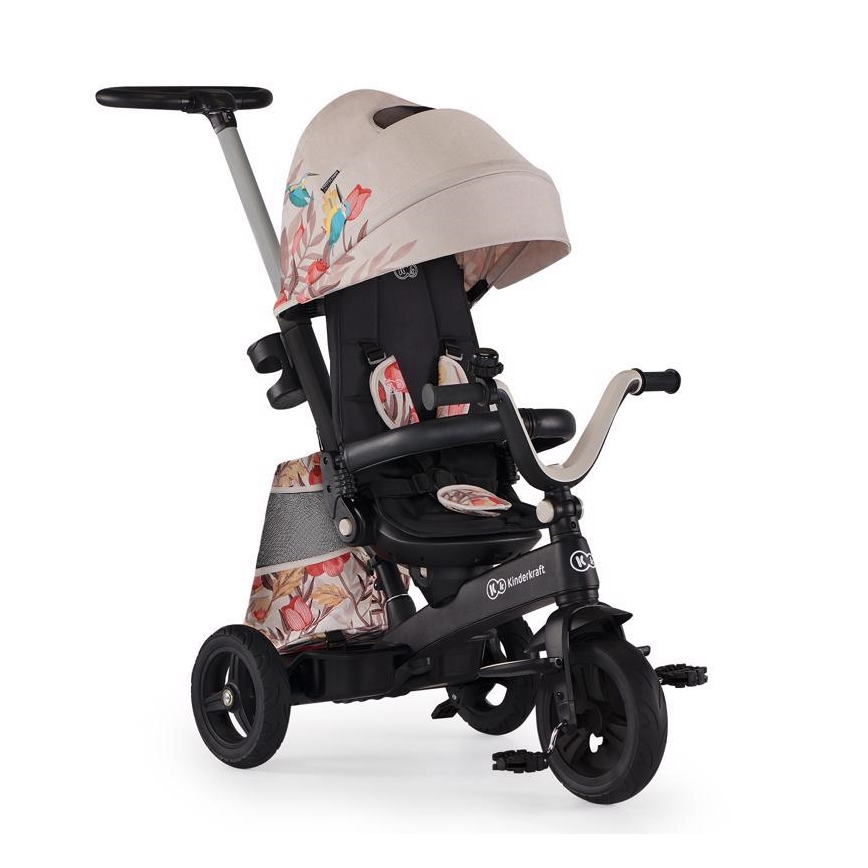 KINDERKRAFT - Kolmerattaline 5v1 EASYTWIST beež/must