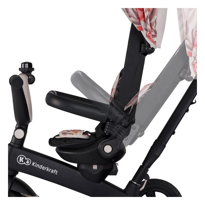 KINDERKRAFT - Kolmerattaline 5v1 EASYTWIST beež/must