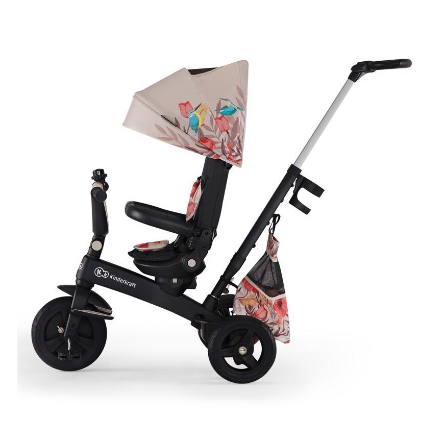 KINDERKRAFT - Kolmerattaline 5v1 EASYTWIST beež/must