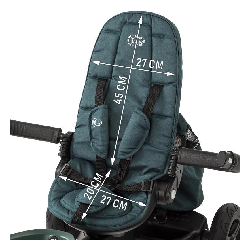 KINDERKRAFT - Kolmerattaline 5v1 EASYTWIST roheline/must