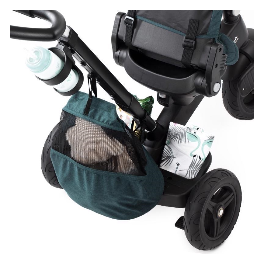 KINDERKRAFT - Kolmerattaline 5v1 EASYTWIST roheline/must