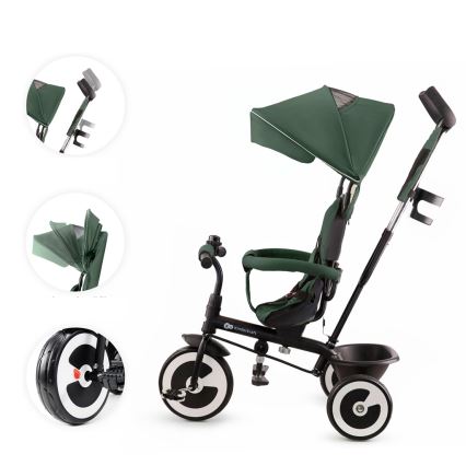 KINDERKRAFT - Kolmerattaline ASTON Mystic roheline