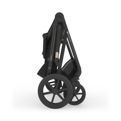 KINDERKRAFT - Kombineeritud jalutuskäru 3-ühes PRIME 3 Venezian must