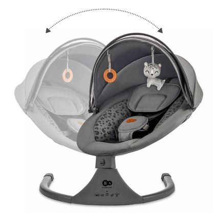 KINDERKRAFT - Lamamistool muusikaga 2in1 LUMI 4xAAA tume