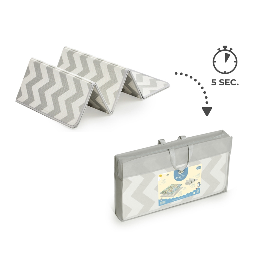 KINDERKRAFT - Laste mängumatt MATTY 2