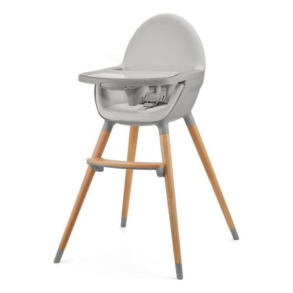 KINDERKRAFT - Laste söögitool 2v1 FINI2 pöök/hall