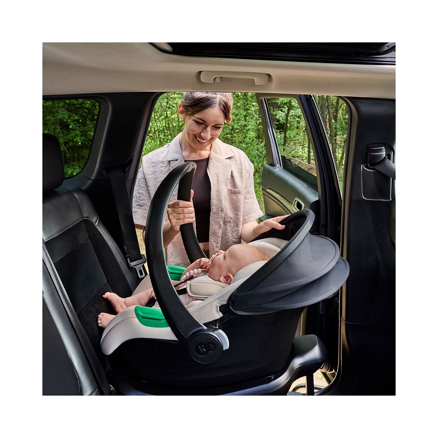 KINDERKRAFT - MINK PRO 2 laste turvatool 40-87 cm (0-13 kg), beež