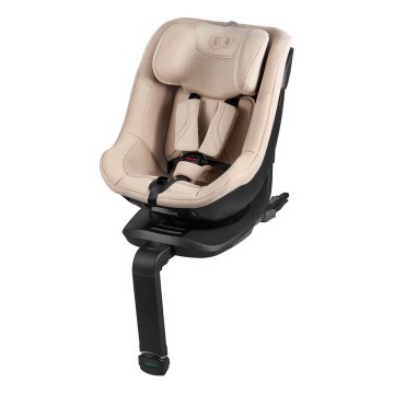 KINDERKRAFT - Pööratava alusega autos turvatool I-GUARD PRO i-Size 61-105 cm beež