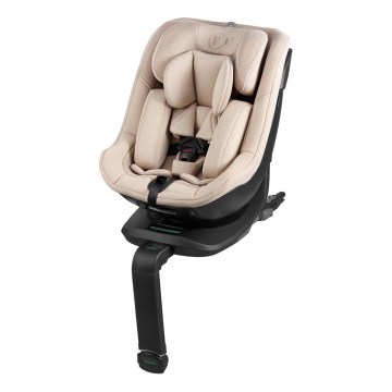 KINDERKRAFT - Pööratava alusega turvatool I-GUARD i-Size 40-105 cm beež