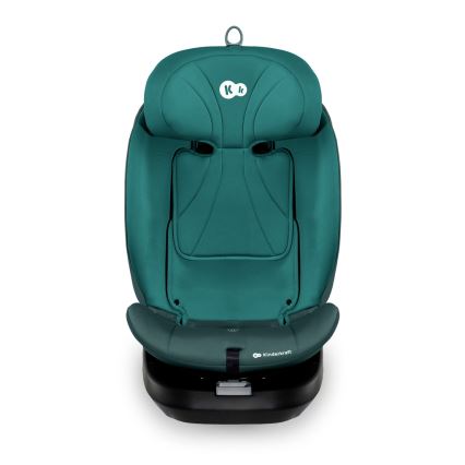 KINDERKRAFT - Pöörleva alusega turvatool I-GROW i-Size 40-150 cm türkiissinine