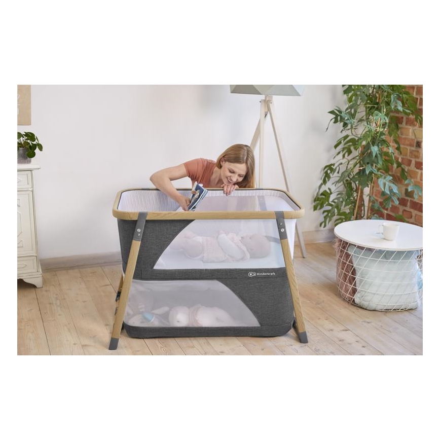 KINDERKRAFT - Reisivoodi 4-ühes SOFI hall