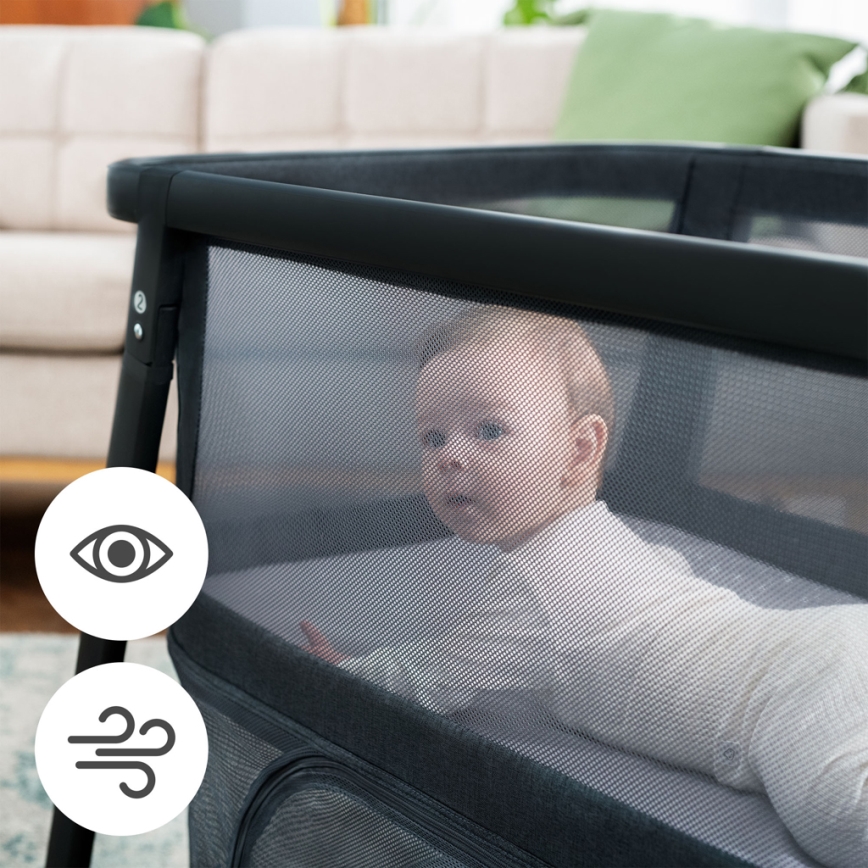 KINDERKRAFT - Reisivoodi 4-ühes SOFI PLUS tume