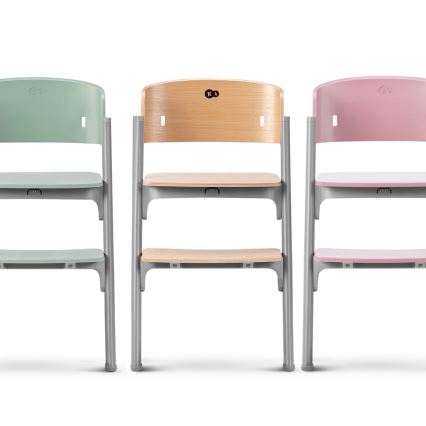 KINDERKRAFT SELECT - Laste söögitool 3in1 LIVY Premium Aster roosa