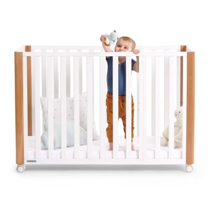 KINDERKRAFT SELECT - 4-ühes beebivoodi KOYA Premium pöök/mänd