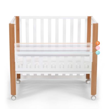 KINDERKRAFT SELECT - 4-ühes beebivoodi KOYA Premium pöök/mänd