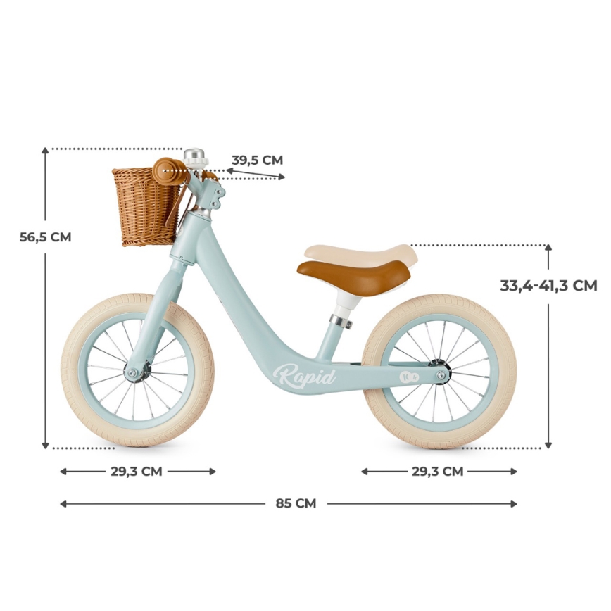 KINDERKRAFT SELECT - Jooksuratas RAPID2 Blue breeze