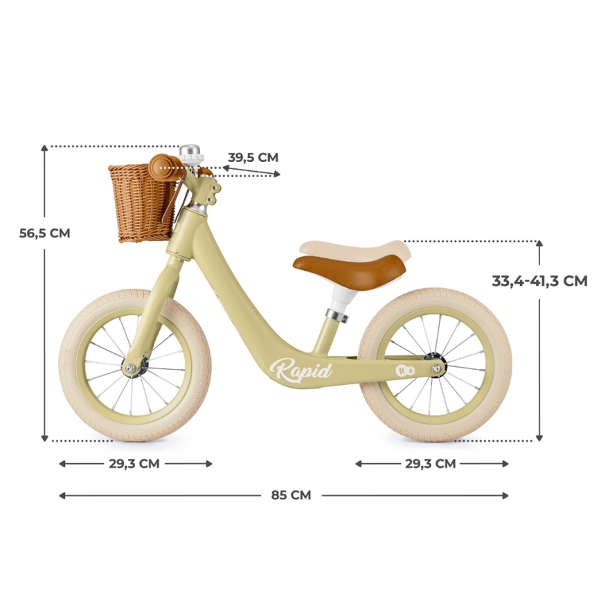 KINDERKRAFT SELECT - Jooksuratas RAPID2 Savannah roheline