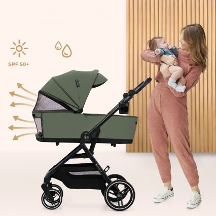 KINDERKRAFT SELECT - Käru 2in1 YOXI Mystic roheline