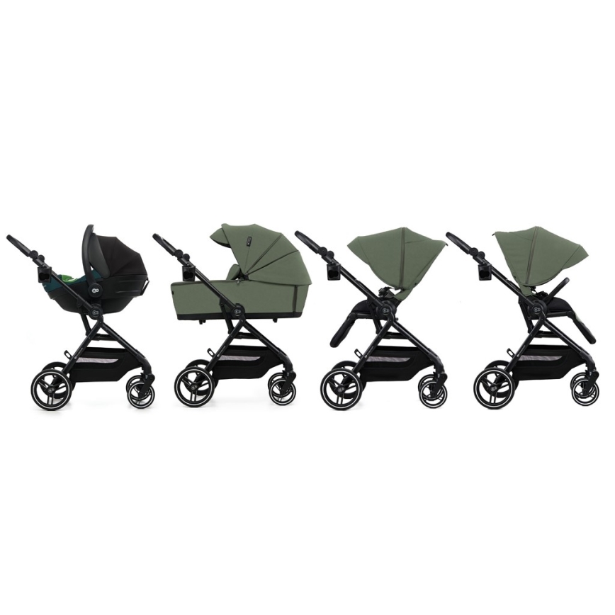 KINDERKRAFT SELECT - Käru 2in1 YOXI Mystic roheline