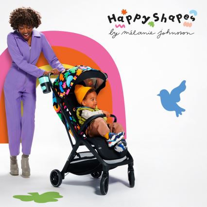 KINDERKRAFT SELECT - Käru NUBI 2 Happy shapes