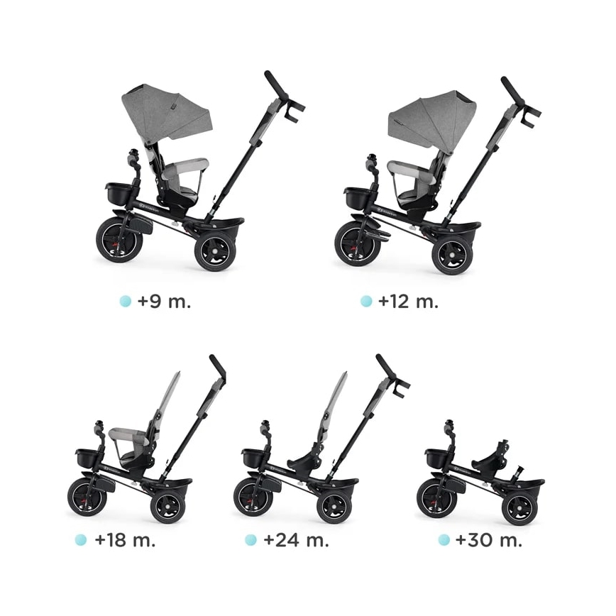 KINDERKRAFT - Kolmerattaline jalgratas 5in1 SPINSTEP hall