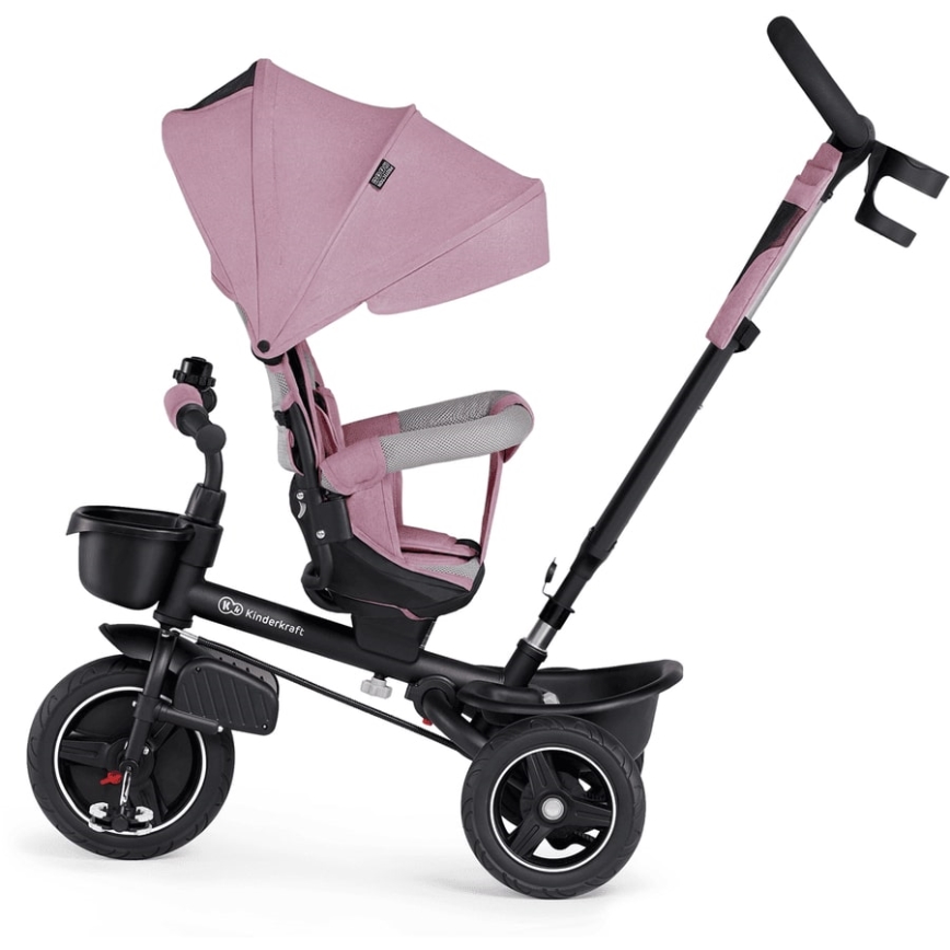 KINDERKRAFT - Kolmerattaline jalgratas 5in1 SPINSTEP roosa
