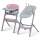 KINDERKRAFT SELECT - Laste söögitool 3-ühes LIVY Premium Aster roosa + lamamistool CALMEE