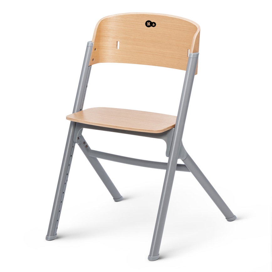 KINDERKRAFT SELECT - Laste söögitool 3-ühes LIVY Premium tamm