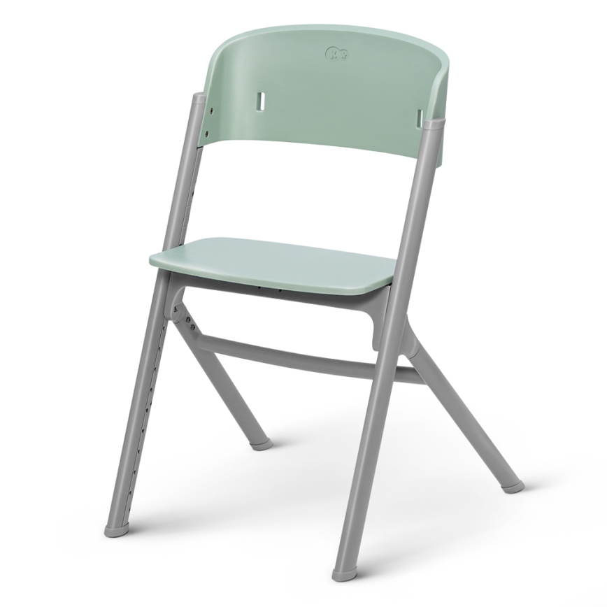 KINDERKRAFT SELECT - Laste söögitool 3-ühes LIVY Premium Olive roheline + lamamistool CALMEE