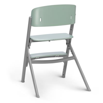 KINDERKRAFT SELECT - Laste söögitool 3-ühes LIVY Premium Olive roheline + lamamistool CALMEE