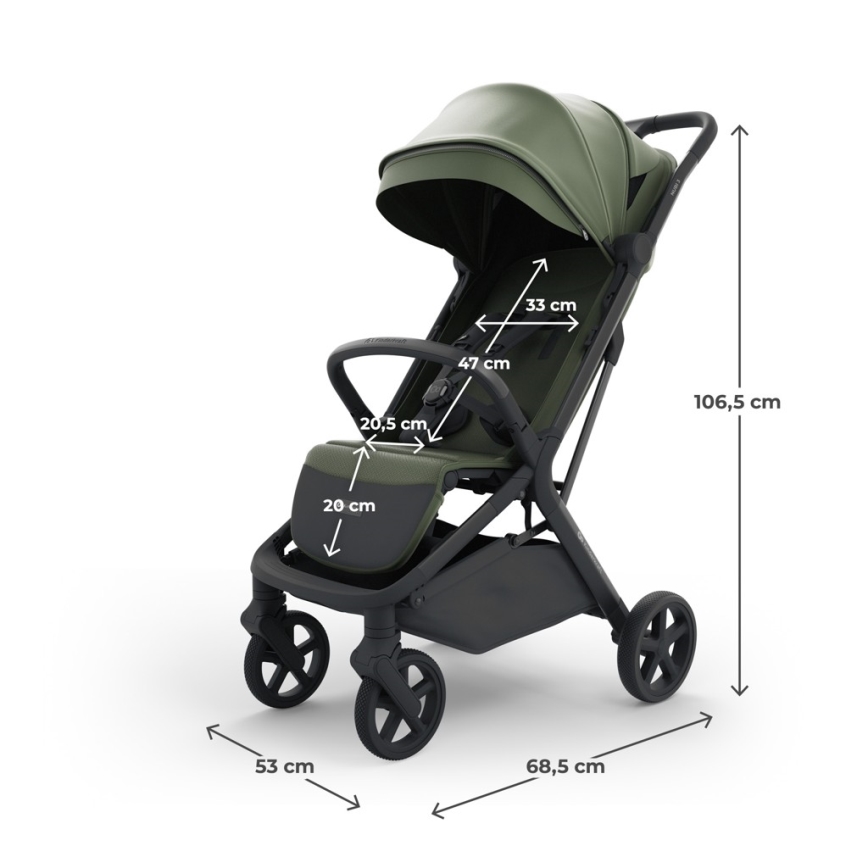 KINDERKRAFT SELECT - NUBI 3 spordivanker Mystic Green