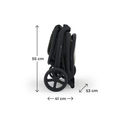 KINDERKRAFT SELECT - NUBI 3 spordivanker Mystic Green