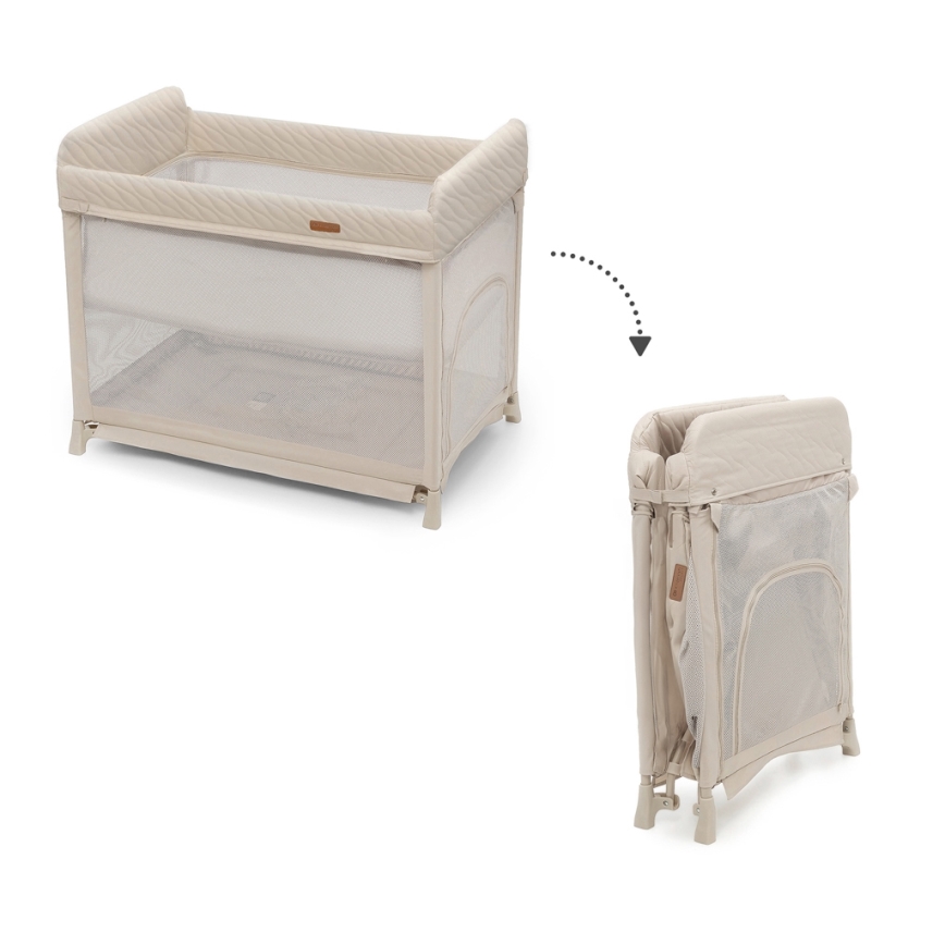 KINDERKRAFT SELECT - Reisivoodi MOON DREAM beež