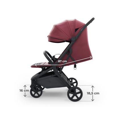 KINDERKRAFT SELECT - Spordikäru NUBI 3 Dark Ruby