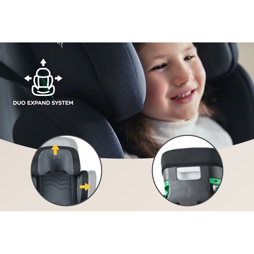 KINDERKRAFT SELECT - Turvatool XPAND 2 i-Suurus (100-150cm) Premium Graphite must
