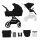 KINDERKRAFT SELECT - Universaalne vanker 2in1 YOXI Pure must