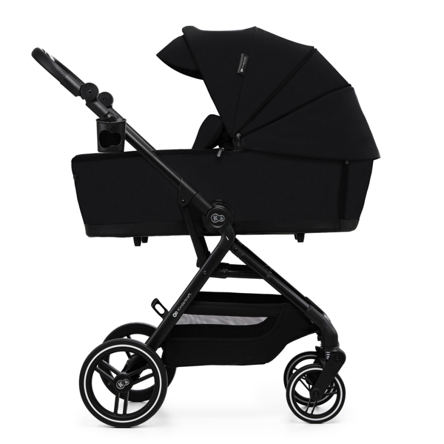KINDERKRAFT SELECT - Universaalne vanker 2in1 YOXI Pure must